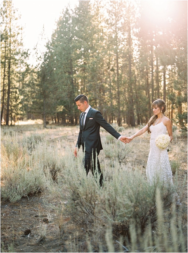 Rustic Outdoor Five Pine Lodge Wedding